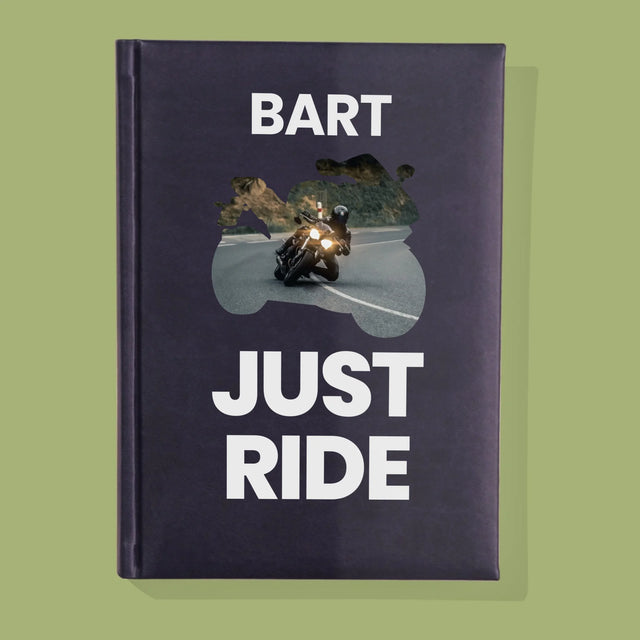 Vorm Van Foto'S: Just Ride - Notitieboek