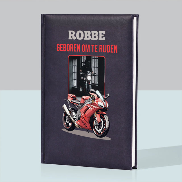 Foto En Handtekening: Geboren Om Te Rijden - Notitieboek