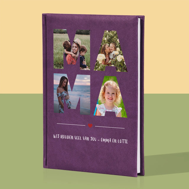 Woord Van Foto'S: Mama - Notitieboek
