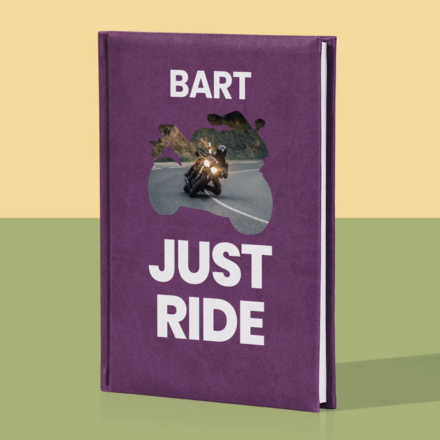 Vorm Van Foto'S: Just Ride - Notitieboek