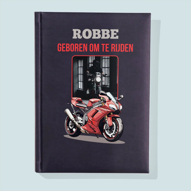 Foto En Handtekening: Geboren Om Te Rijden - Notitieboek