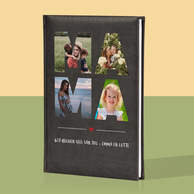 Woord Van Foto'S: Mama - Notitieboek