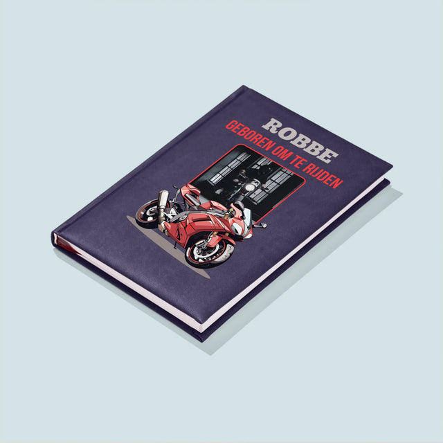 Foto En Handtekening: Geboren Om Te Rijden - Notitieboek