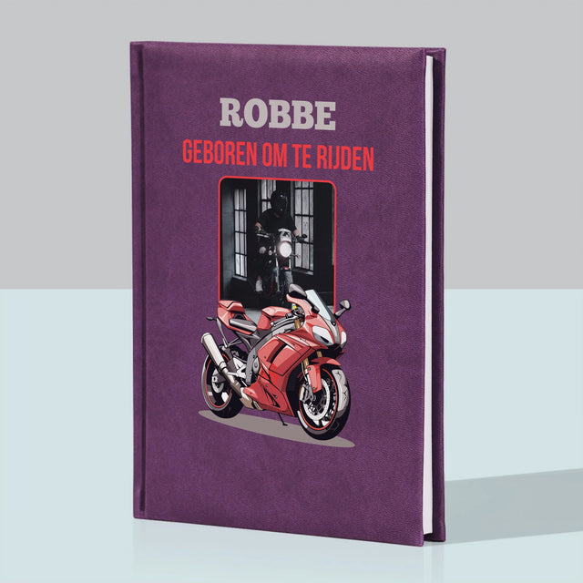Foto En Handtekening: Geboren Om Te Rijden - Notitieboek