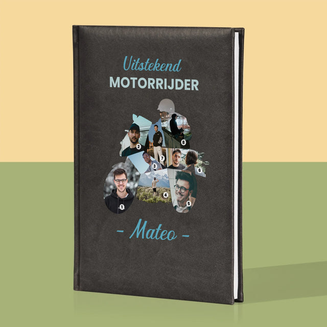 Vorm Van Foto'S: Uitstekend Motorrijder - Notitieboek