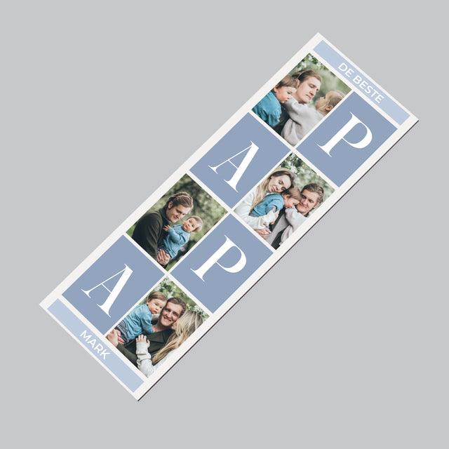 Fotocollage: Collage, De Beste Papa - Koelkast Magneet