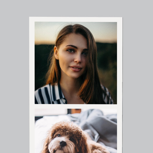 Fotocollage: Prettige Dag - Koelkast Magneet