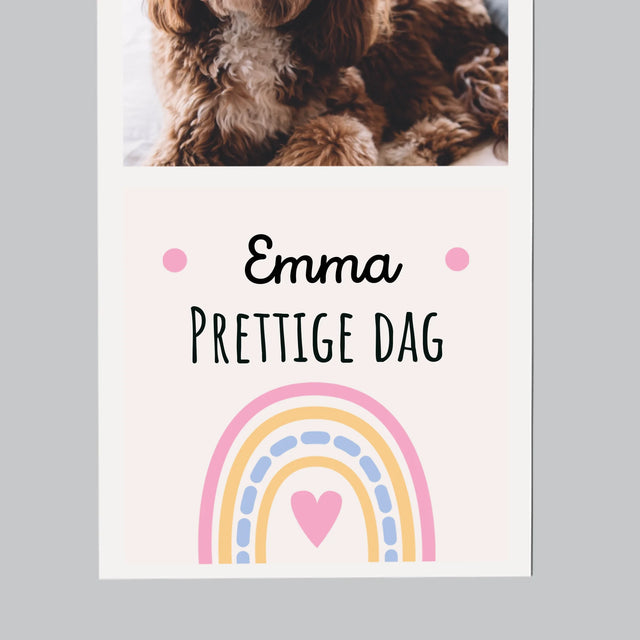 Fotocollage: Prettige Dag - Koelkast Magneet