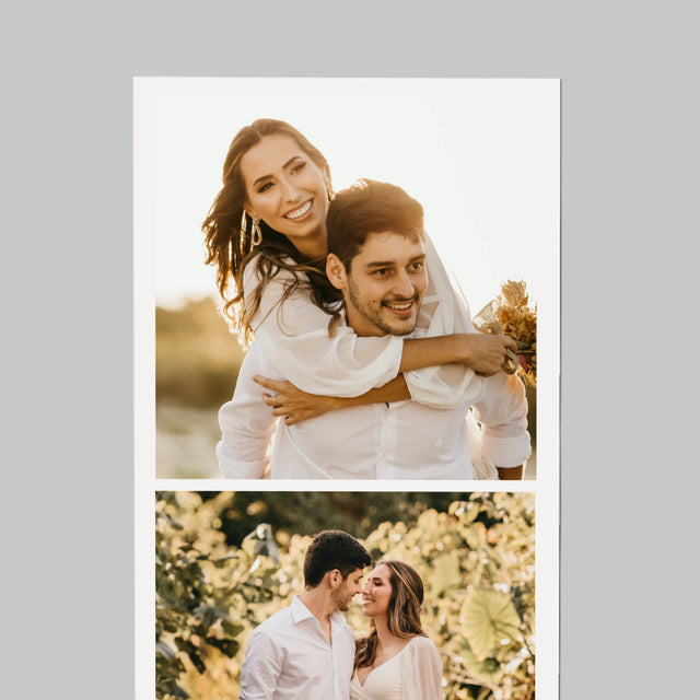 Fotocollage: Jullie Datum - Koelkast Magneet