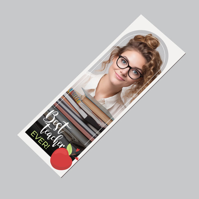 Foto En Handtekening: Best Teacher Ever - Koelkast Magneet