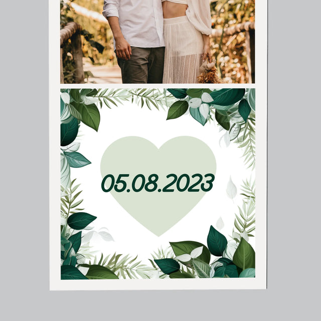 Fotocollage: Jullie Datum - Koelkast Magneet