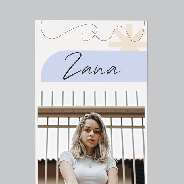 Foto En Handtekening: De Beste 18-Jarige - Koelkast Magneet