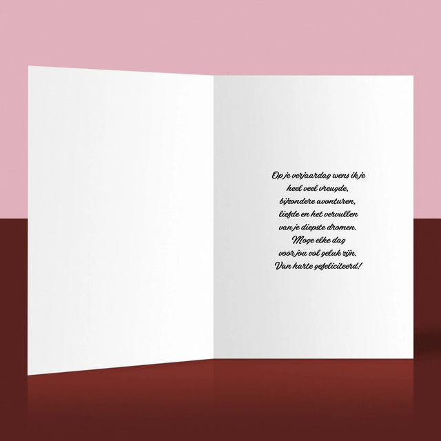 Fotocollage: We Houden Al 18 Jaar Van Je - Wenskaart