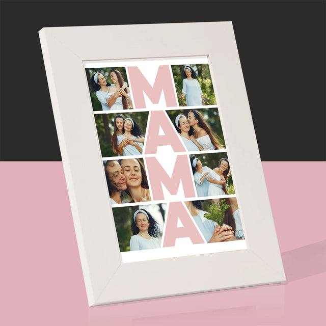 Fotocollage: Mama Collage - Fotokader (Horziontaal)