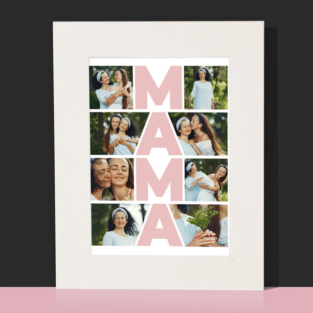 Fotocollage: Mama Collage - Fotokader (Horziontaal)
