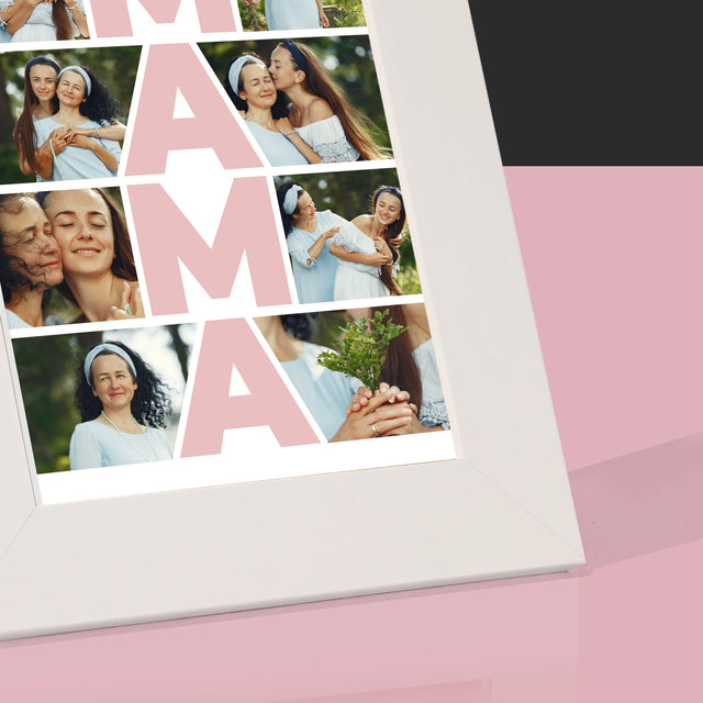 Fotocollage: Mama Collage - Fotokader (Horziontaal)