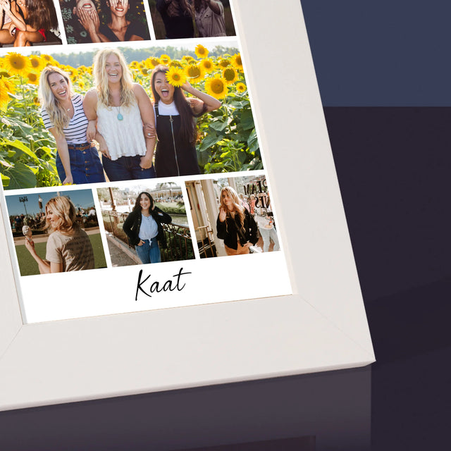 Fotocollage: Beste Vriendin - Fotokader (Horziontaal)