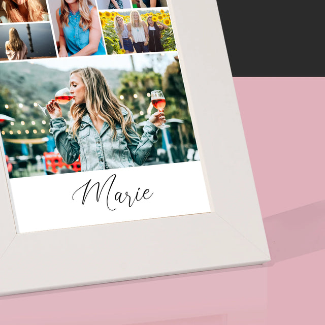 Fotocollage: Hete Dertigjarige - Fotokader (Horziontaal)