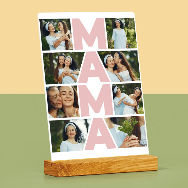 Fotocollage: Mama Collage - Afdruk Op Acrylglas (Verticaal)