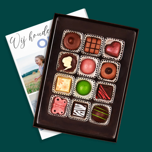 Fotocollage: Opa Wij Houden Van Jou - Pralines