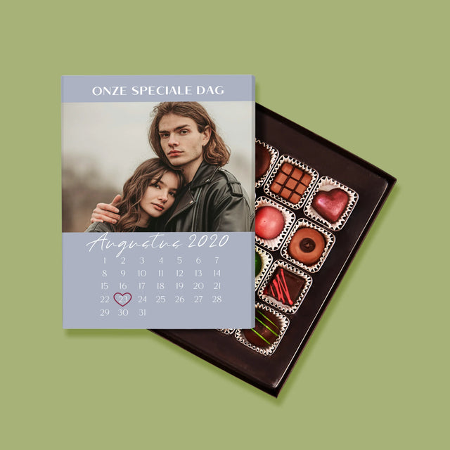 Foto En Handtekening: Onze Speciale Dag - Pralines