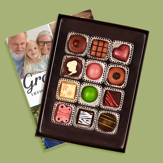 Fotocollage: Liefste Grootouders - Pralines