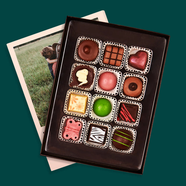 Foto En Handtekening: Mama Wij Houden Van Jou - Pralines