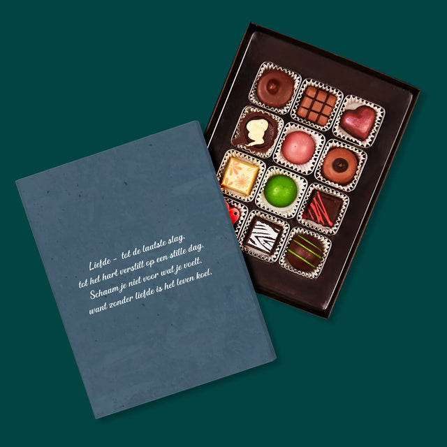 Fotocollage: Jarenlang Samen - Pralines