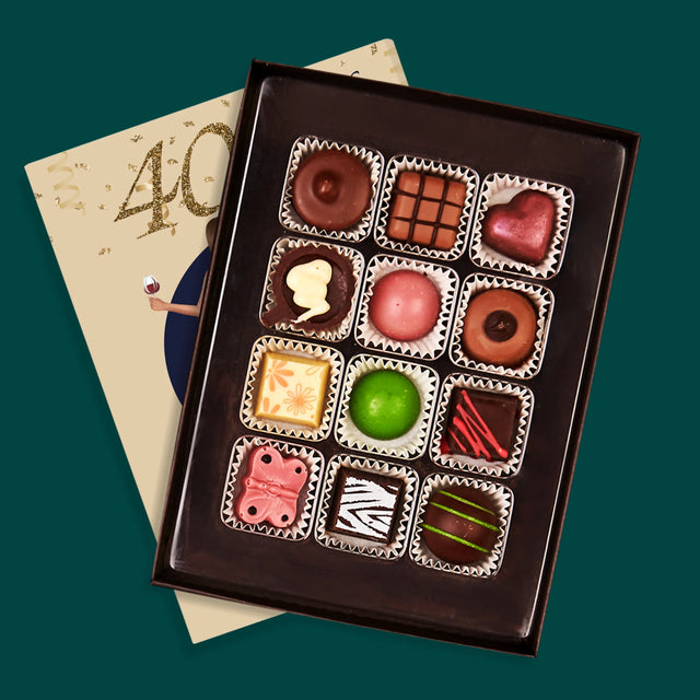 Karakter Schepper: 40E Verjaardag, Vriendin - Pralines