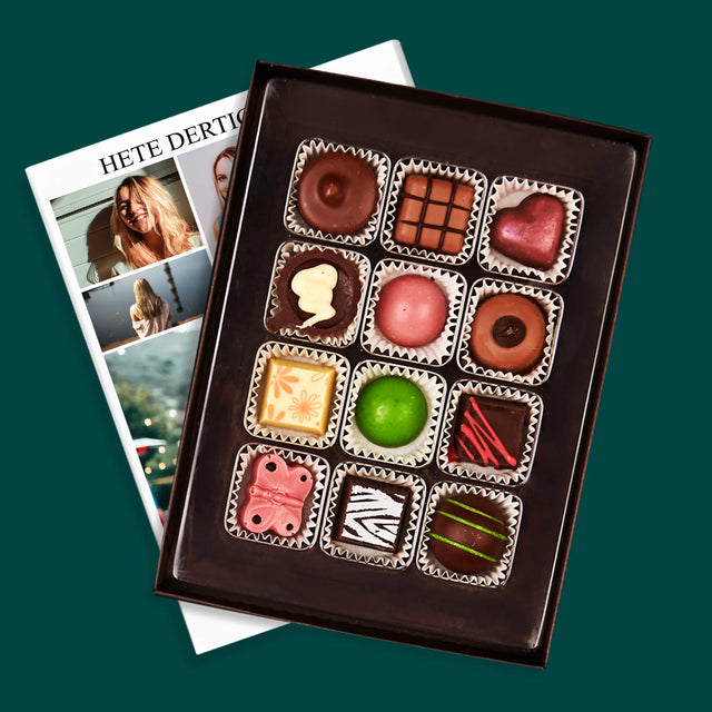 Fotocollage: Hete Dertigjarige - Pralines