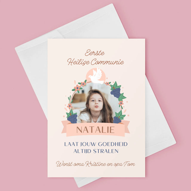 Foto En Handtekening: Commuie, Goedheid - Wenskaart