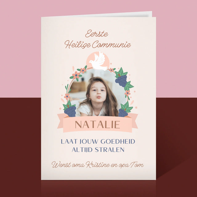 Foto En Handtekening: Commuie, Goedheid - Wenskaart