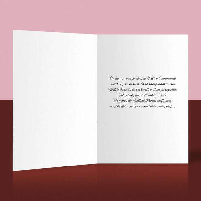 Foto En Handtekening: Commuie, Goedheid - Wenskaart