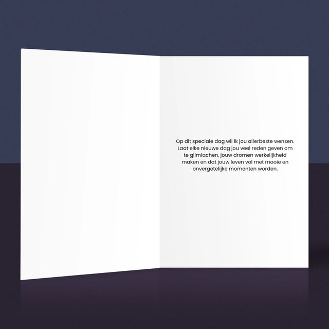 Fotocollage: Letters Papa - Wenskaart