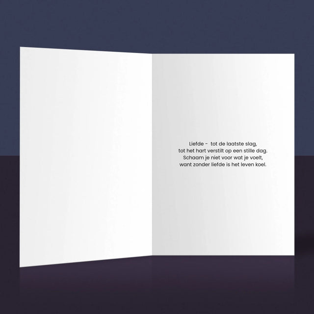 Fotocollage: Moge Jullie Liefde Voor Elkaar Eeuwig Duren - Wenskaart