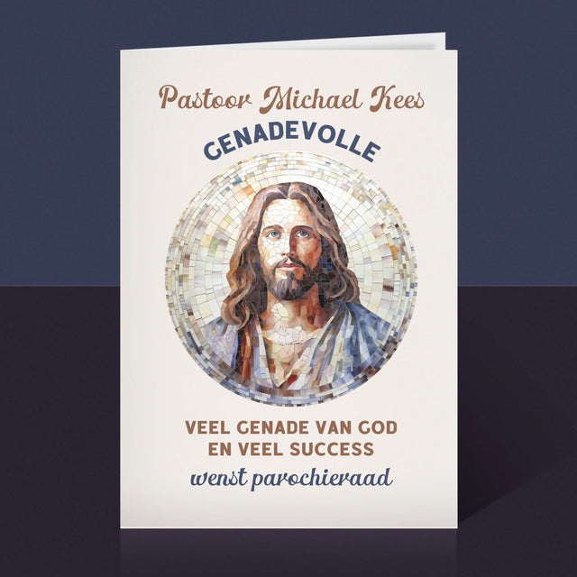 Naam En Handtekening : Genadevolle Priester - Wenskaart