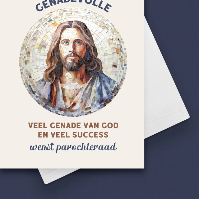 Naam En Handtekening : Genadevolle Priester - Wenskaart