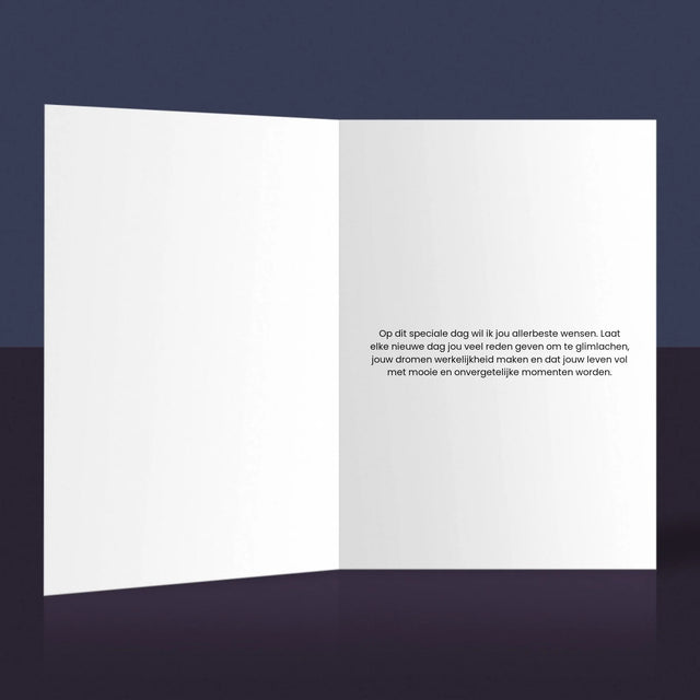 Fotocollage: 30E Verjaardag Definitie - Wenskaart