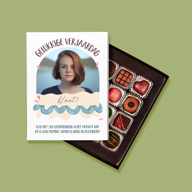 Foto En Handtekening: Verjaardag - Pralines