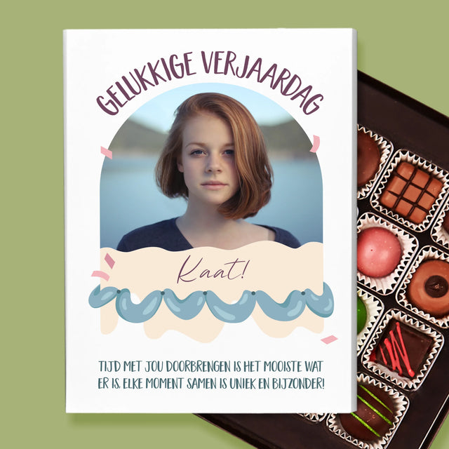Foto En Handtekening: Verjaardag - Pralines