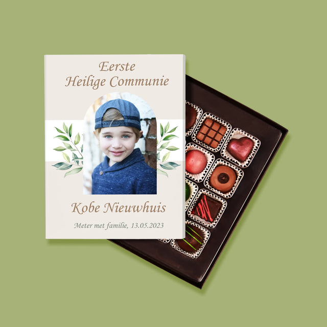 Foto En Handtekening: Eerste Heilige Communie - Pralines