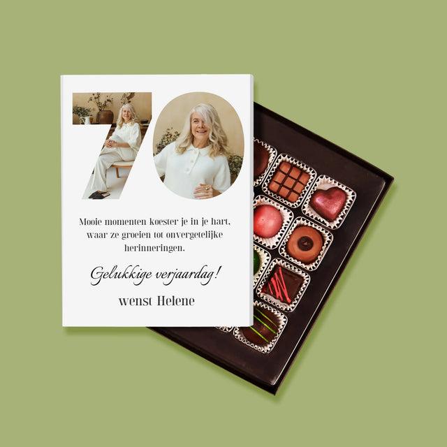 Woord Van Foto'S: 70E Verjaardag - Pralines