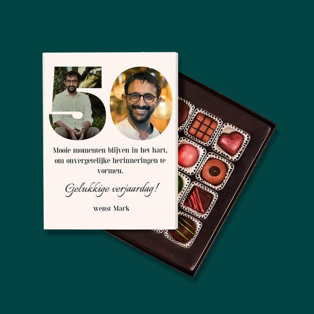 Woord Van Foto'S: 50E Verjaardag - Pralines