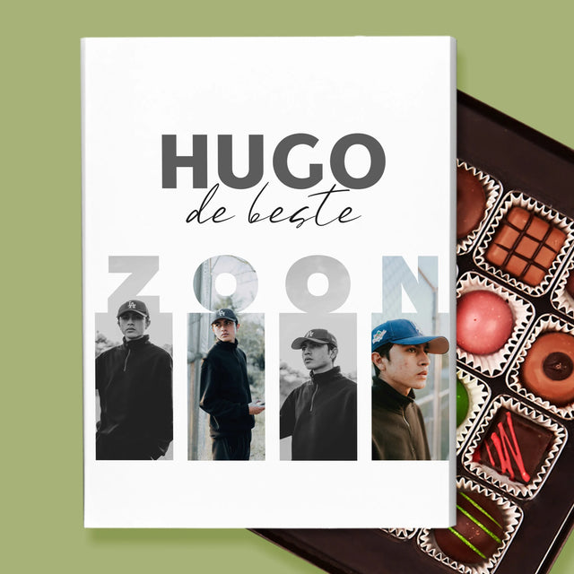 Fotocollage: De Beste Zoon - Pralines