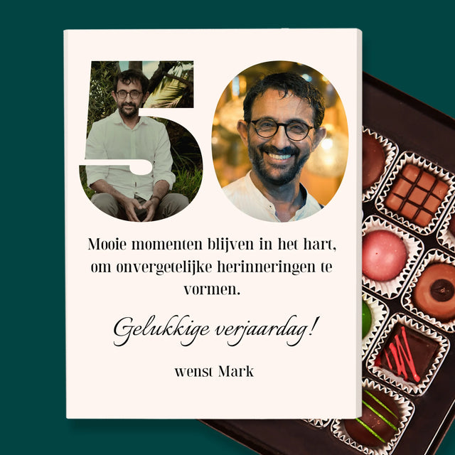 Woord Van Foto'S: 50E Verjaardag - Pralines