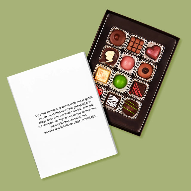 Fotocollage: De Beste Zoon - Pralines