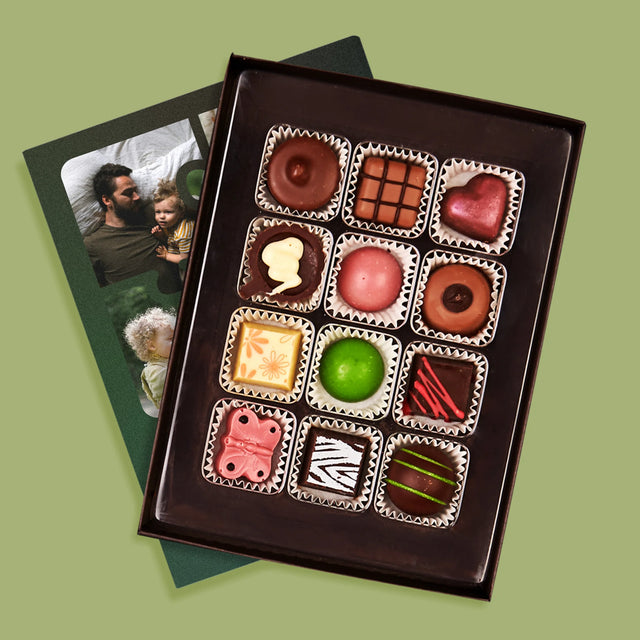 Fotocollage: Fotopuzzel, Papa - Pralines