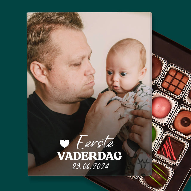 Foto En Handtekening: Eerste Vaderdag - Pralines