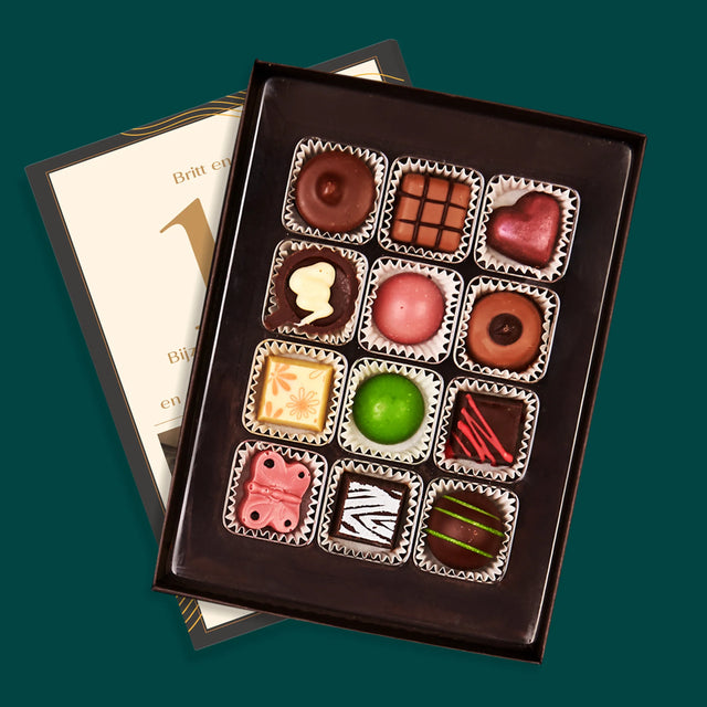 Foto En Handtekening: 10De Huwelijksverjaardag - Pralines