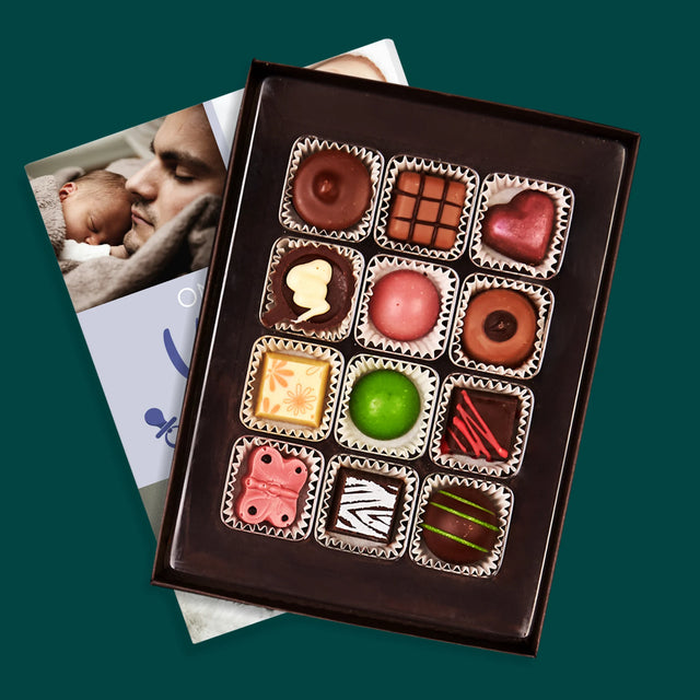 Fotocollage: Onze Eerste Vaderdag - Pralines